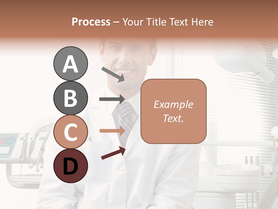 Treatment Stubble Caucasian PowerPoint Template