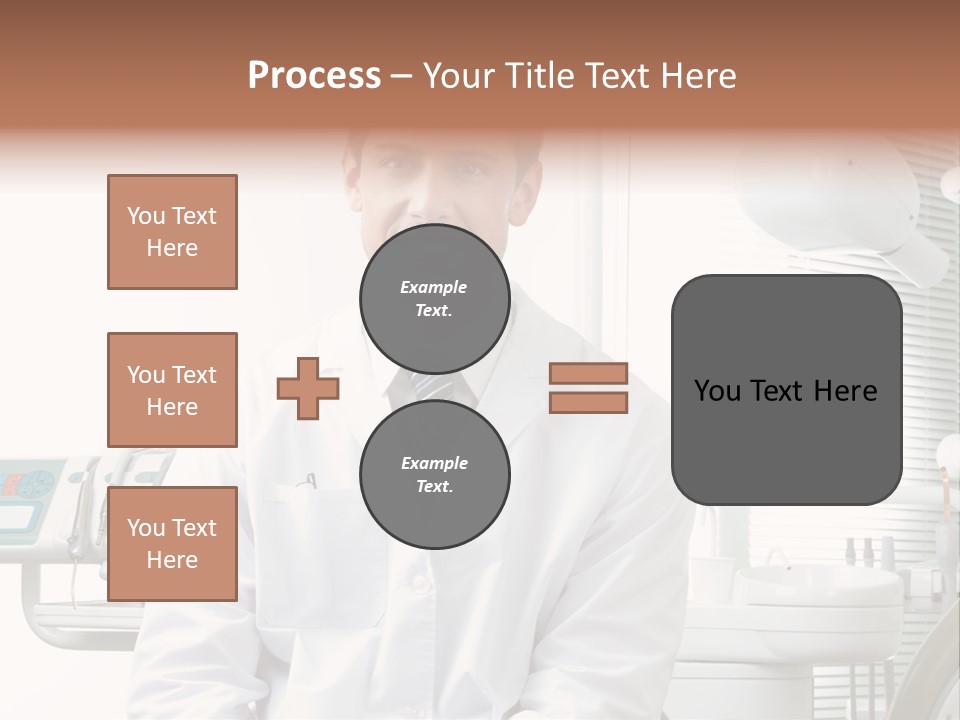 Treatment Stubble Caucasian PowerPoint Template
