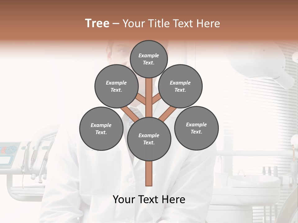 Treatment Stubble Caucasian PowerPoint Template