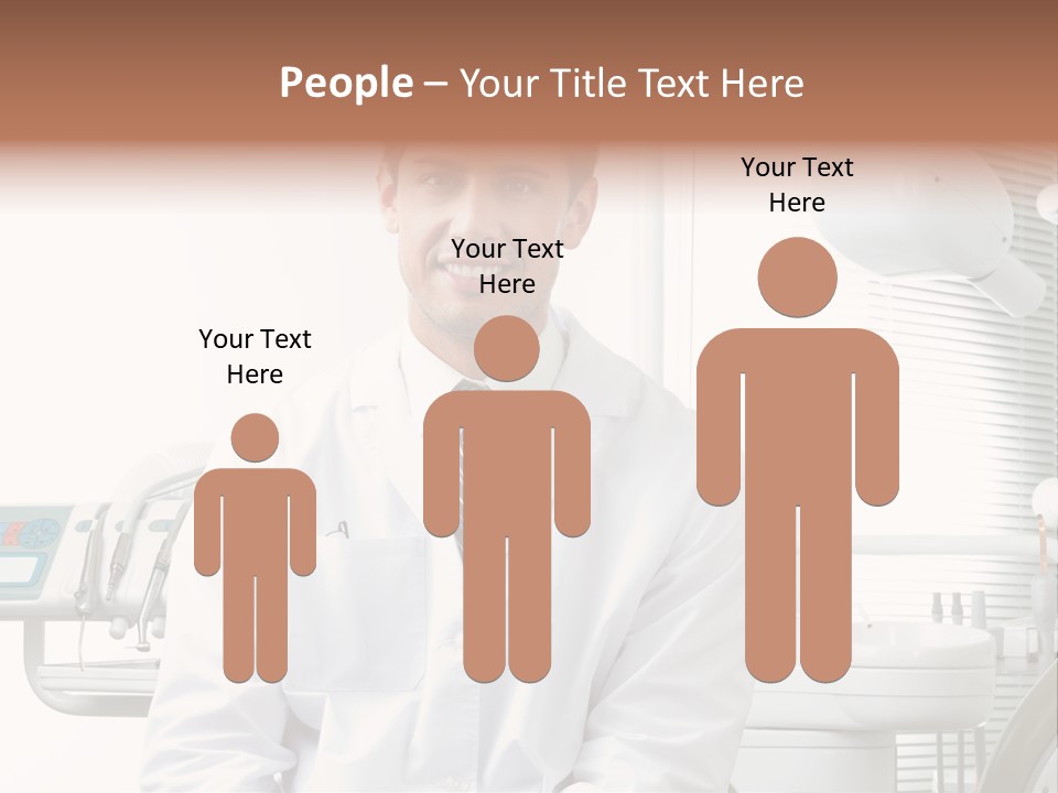 Treatment Stubble Caucasian PowerPoint Template