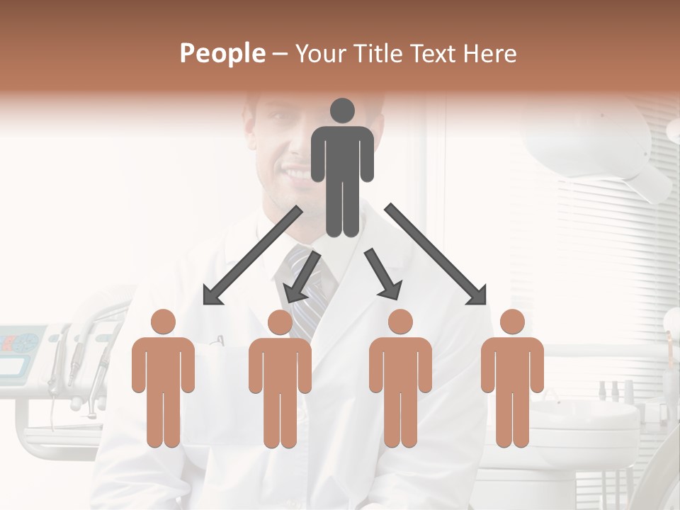 Treatment Stubble Caucasian PowerPoint Template