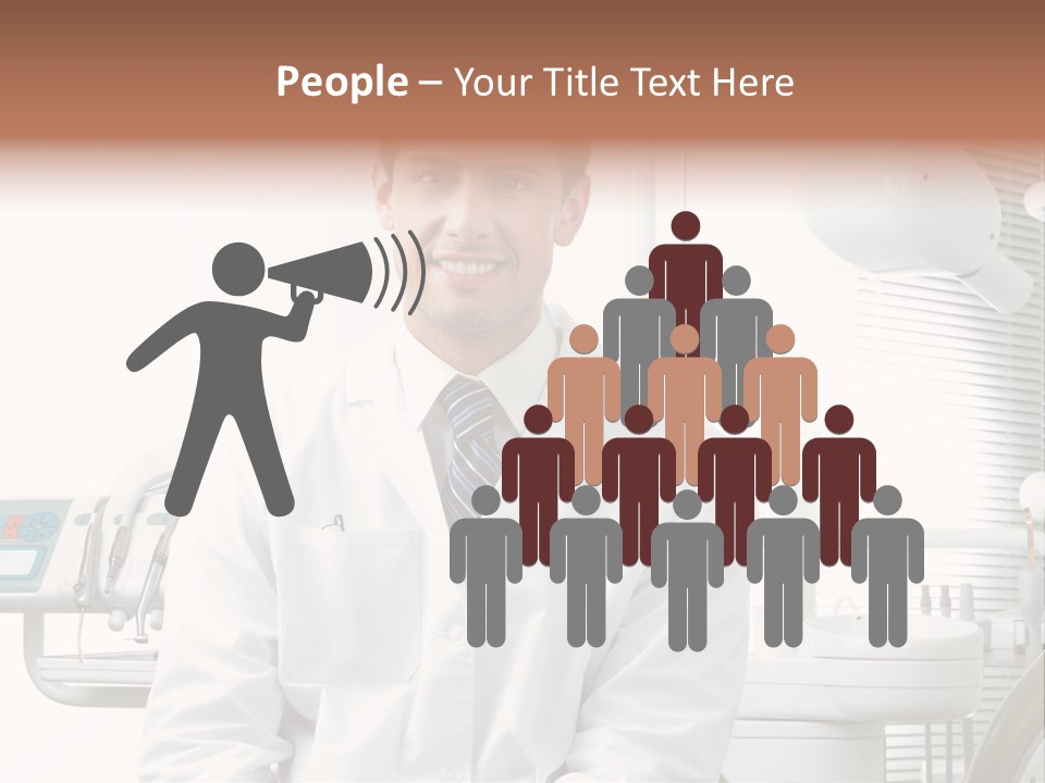 Treatment Stubble Caucasian PowerPoint Template