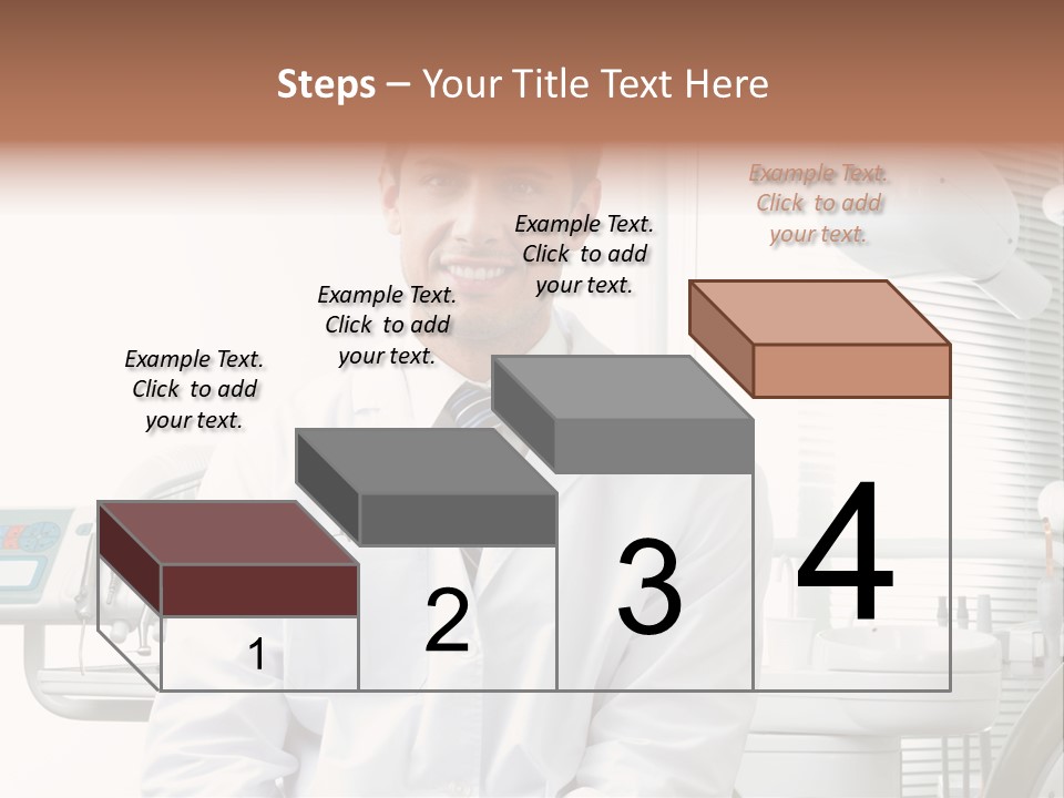Treatment Stubble Caucasian PowerPoint Template