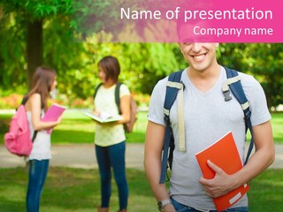 Youth Young Person PowerPoint Template