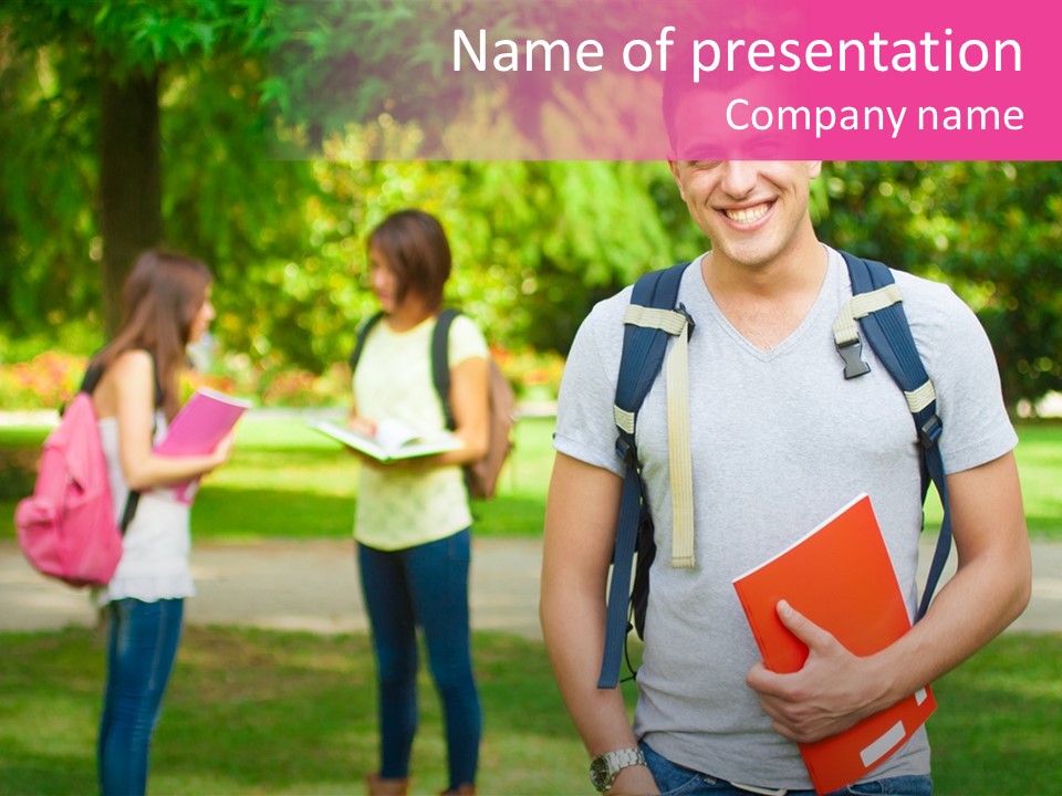 Youth Young Person PowerPoint Template