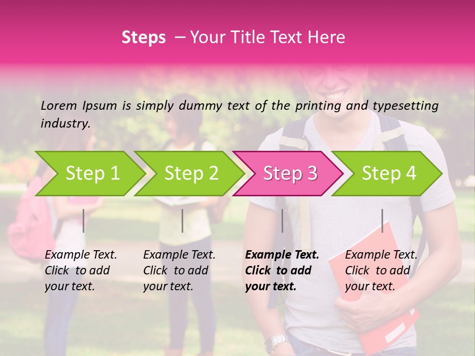 Youth Young Person PowerPoint Template