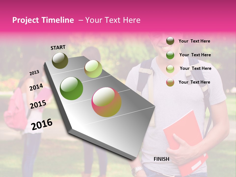 Youth Young Person PowerPoint Template