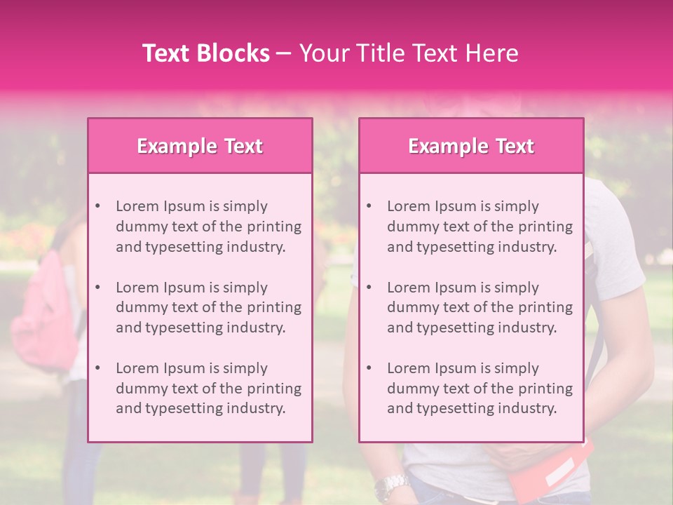 Youth Young Person PowerPoint Template