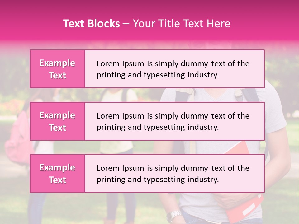 Youth Young Person PowerPoint Template