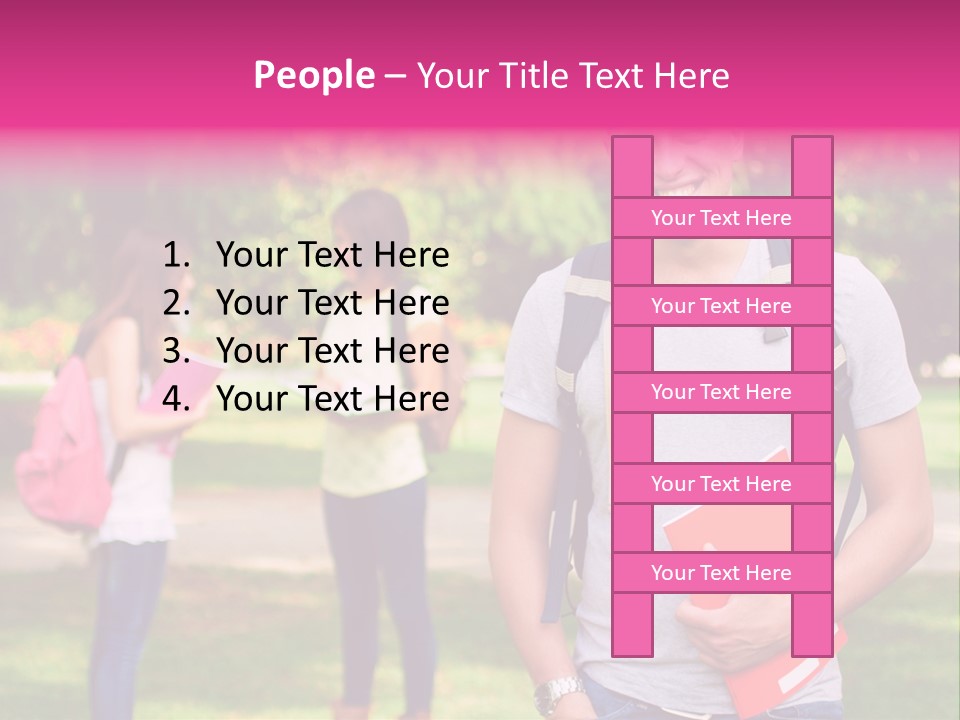 Youth Young Person PowerPoint Template