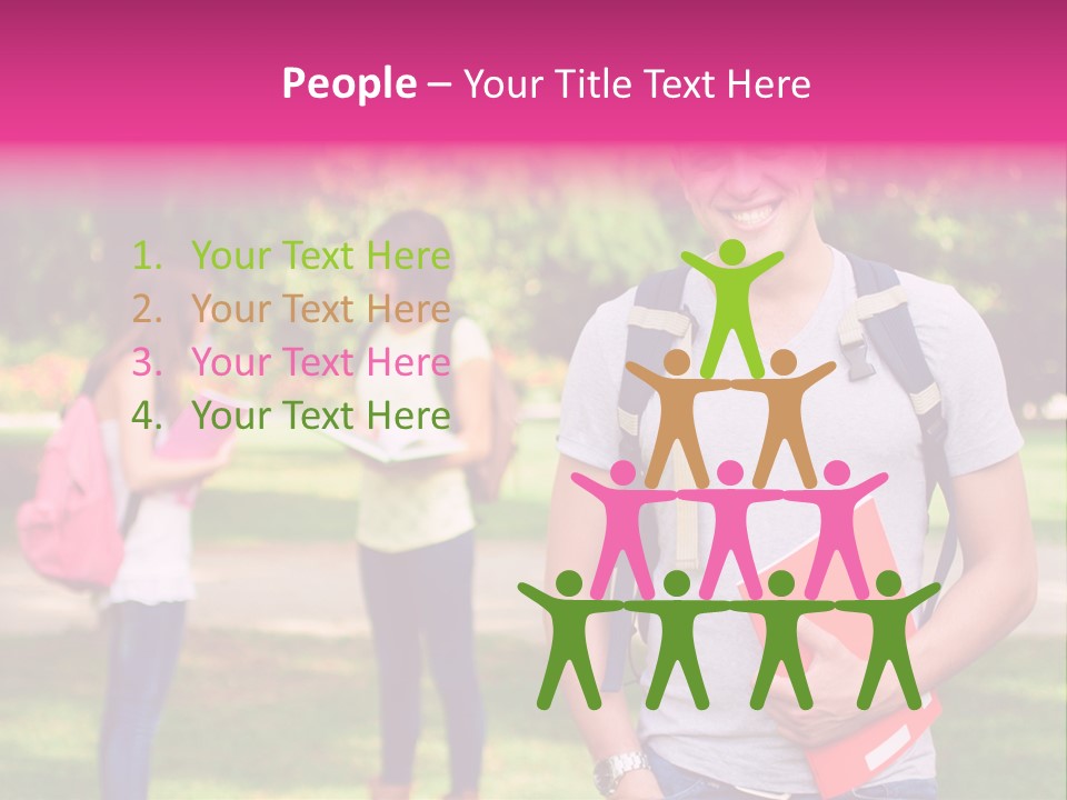 Youth Young Person PowerPoint Template