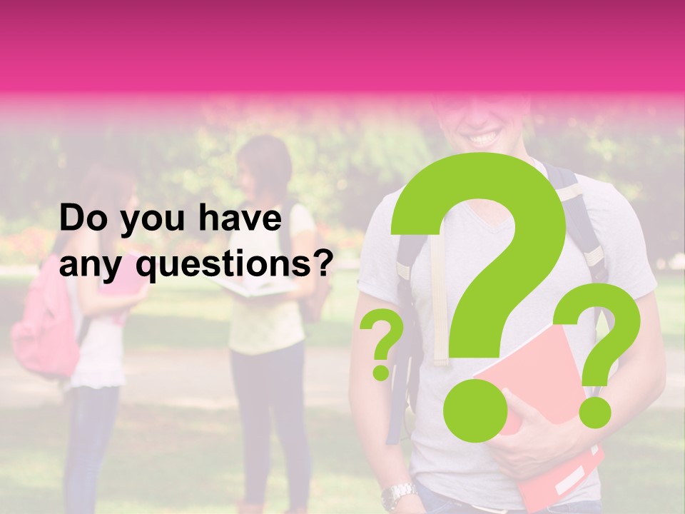 Youth Young Person PowerPoint Template