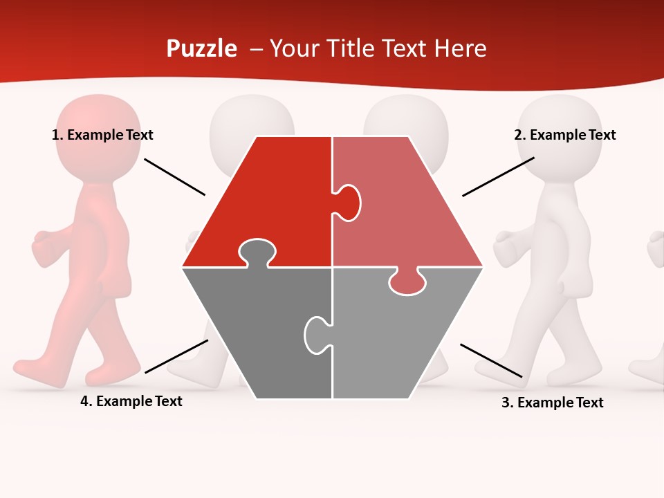 Teamwork Society Leadership PowerPoint Template