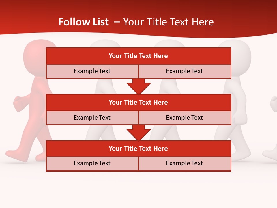 Teamwork Society Leadership PowerPoint Template