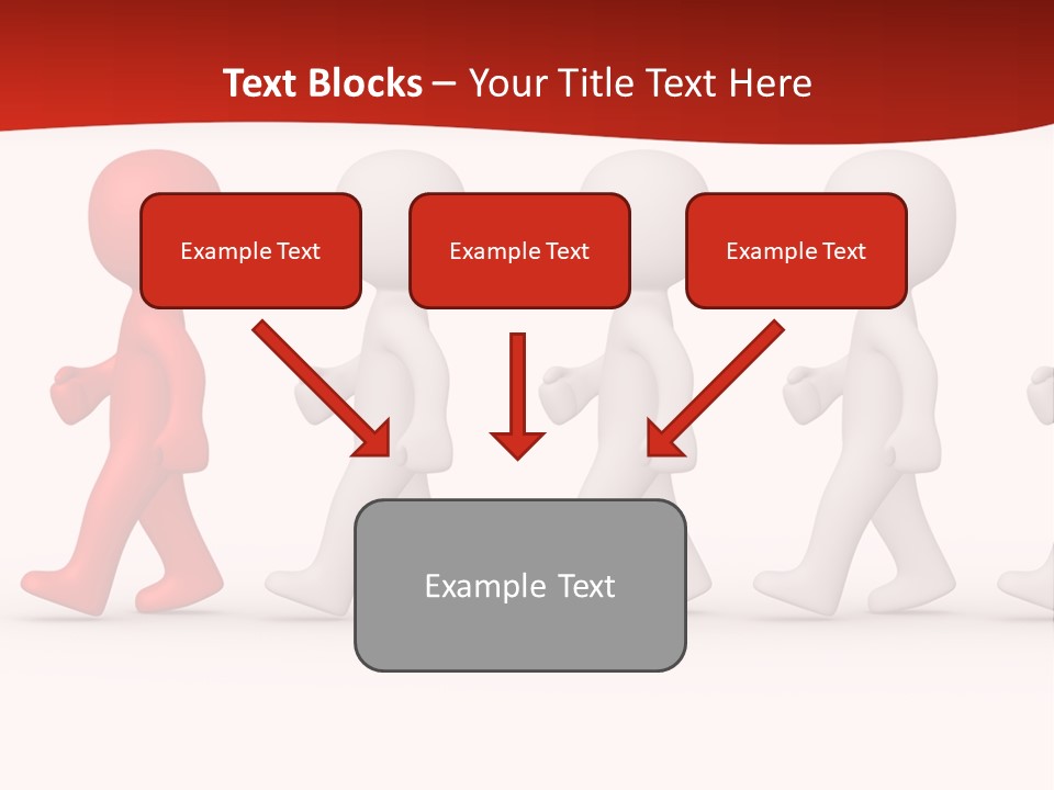 Teamwork Society Leadership PowerPoint Template