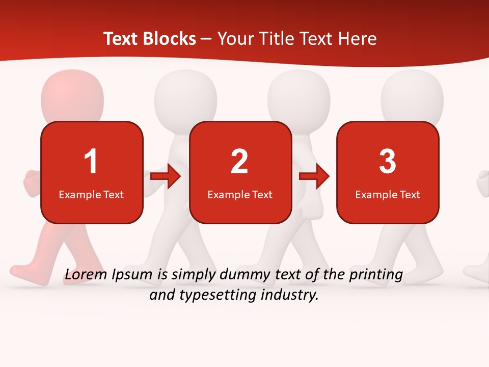 Teamwork Society Leadership PowerPoint Template