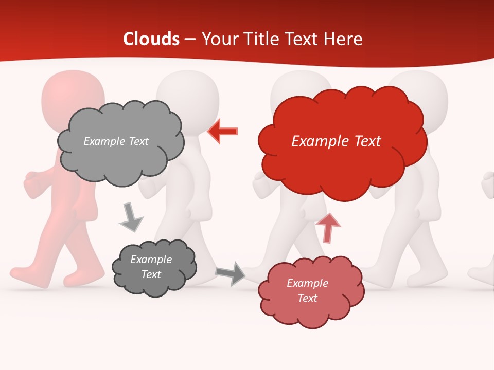 Teamwork Society Leadership PowerPoint Template