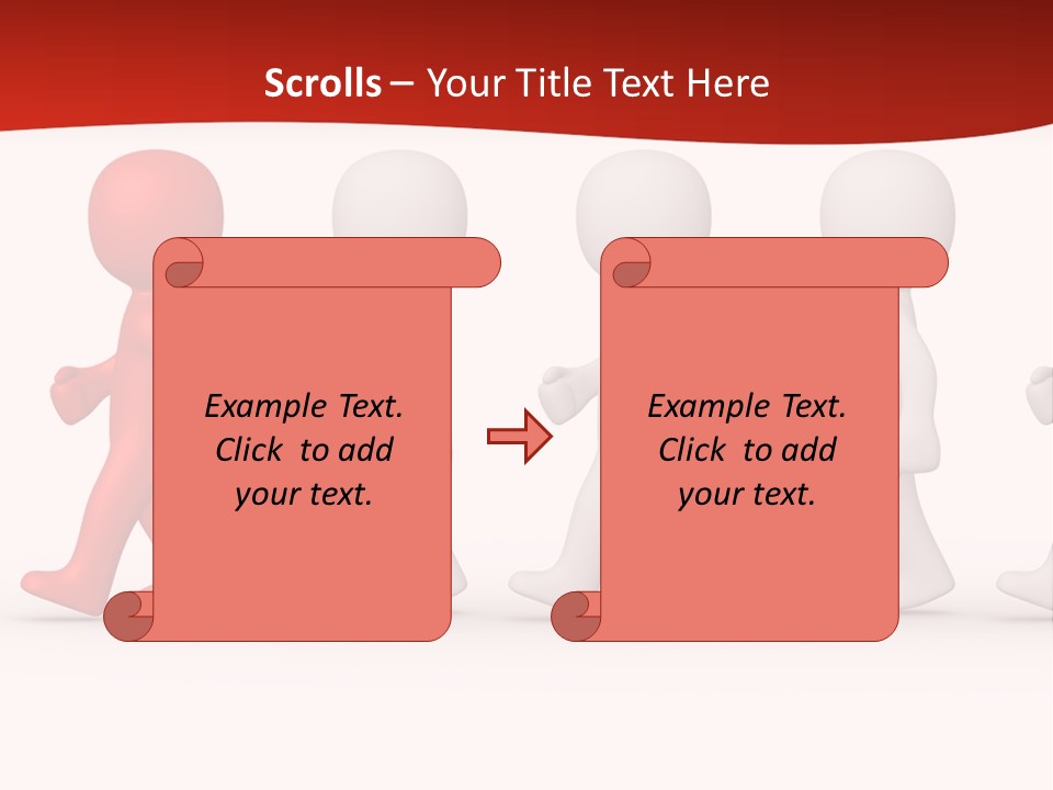 Teamwork Society Leadership PowerPoint Template