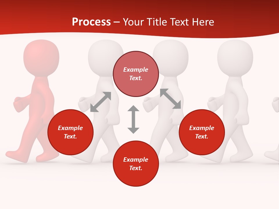 Teamwork Society Leadership PowerPoint Template