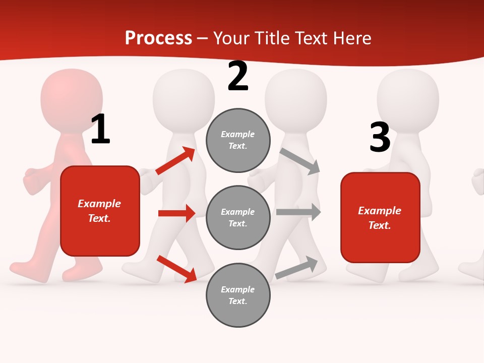 Teamwork Society Leadership PowerPoint Template