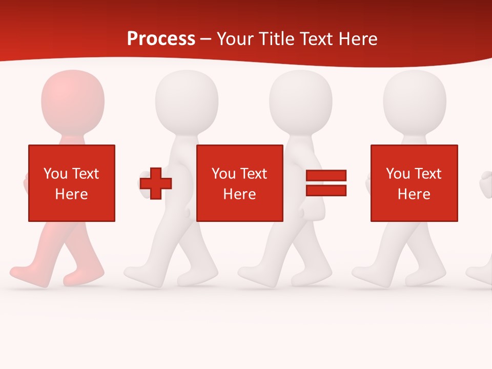 Teamwork Society Leadership PowerPoint Template