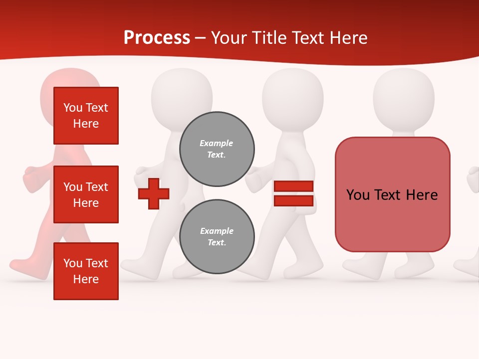 Teamwork Society Leadership PowerPoint Template