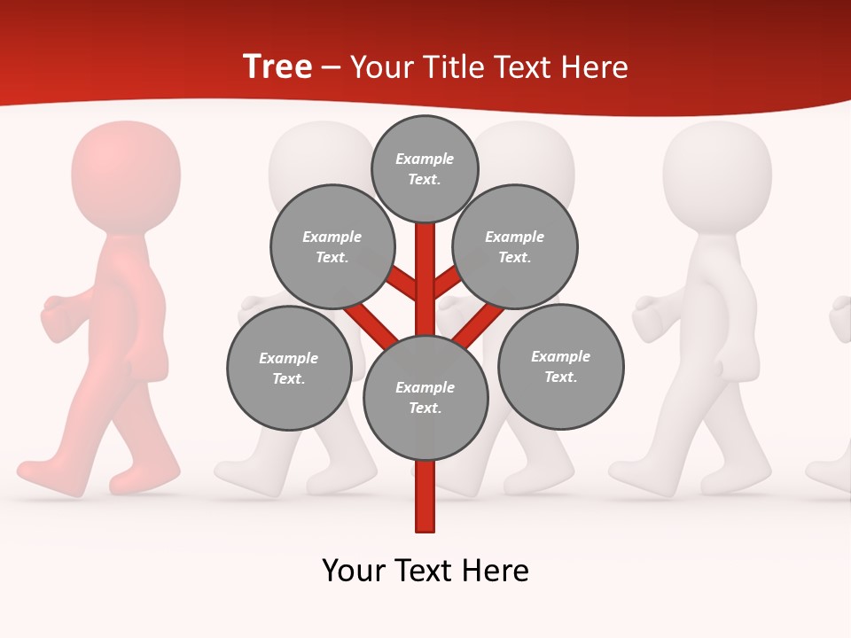 Teamwork Society Leadership PowerPoint Template