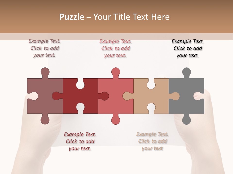 White Communicate Presenting PowerPoint Template