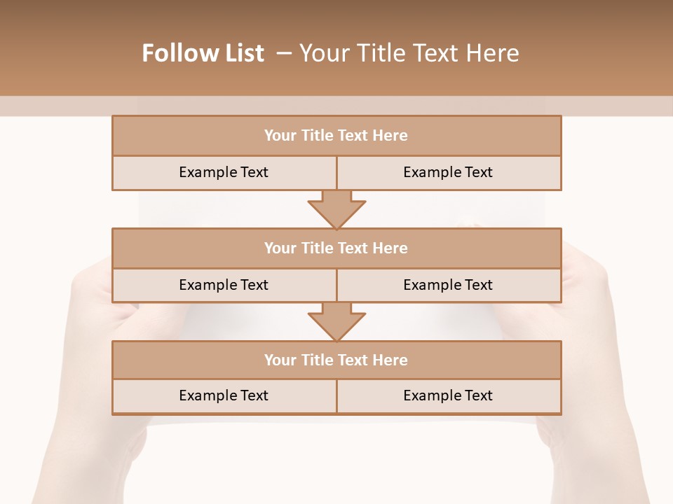 White Communicate Presenting PowerPoint Template