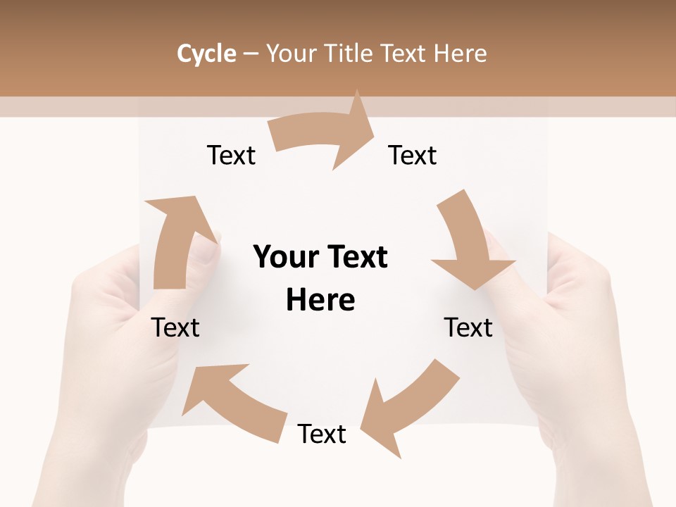 White Communicate Presenting PowerPoint Template