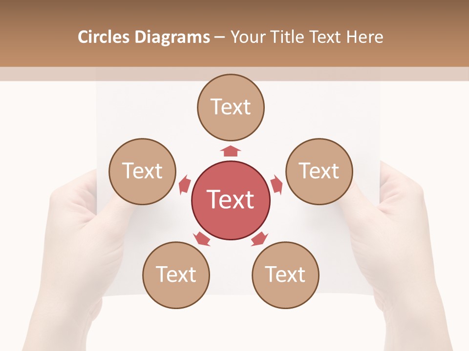 White Communicate Presenting PowerPoint Template