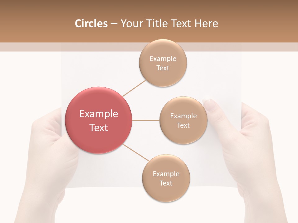 White Communicate Presenting PowerPoint Template