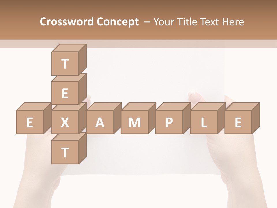 White Communicate Presenting PowerPoint Template