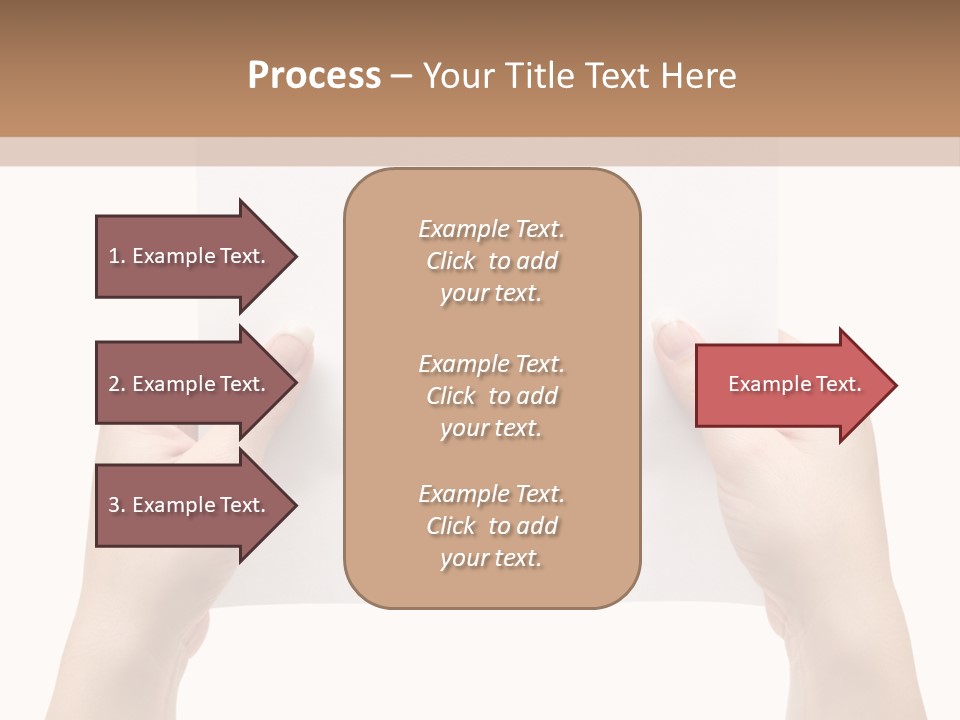White Communicate Presenting PowerPoint Template
