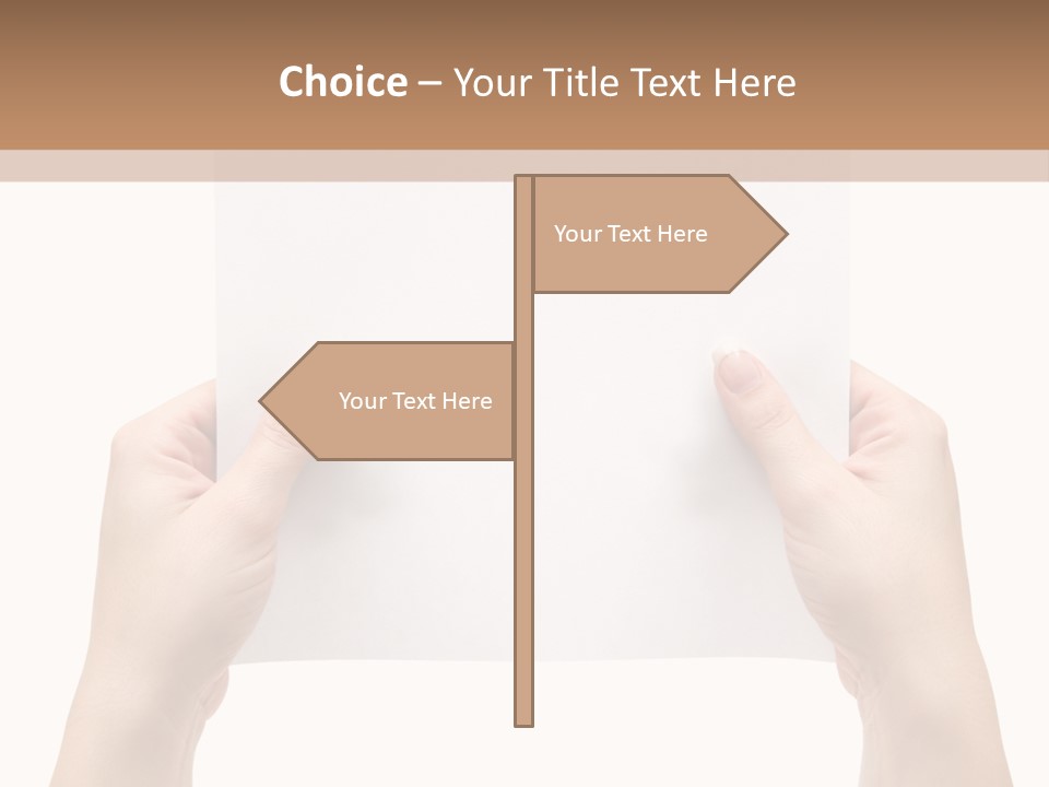 White Communicate Presenting PowerPoint Template