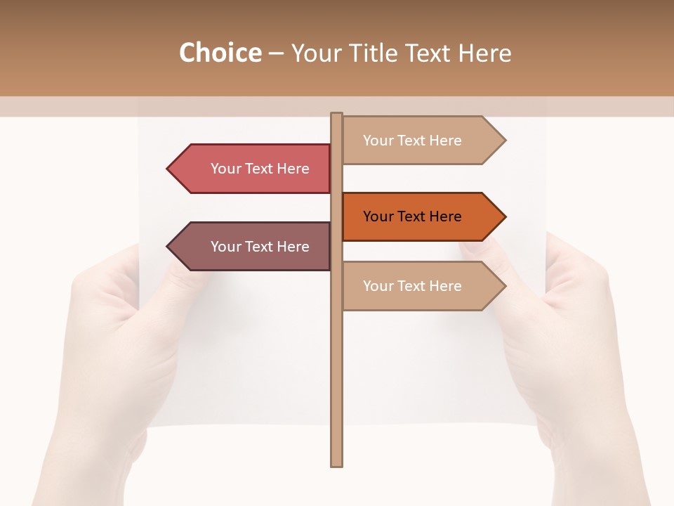 White Communicate Presenting PowerPoint Template