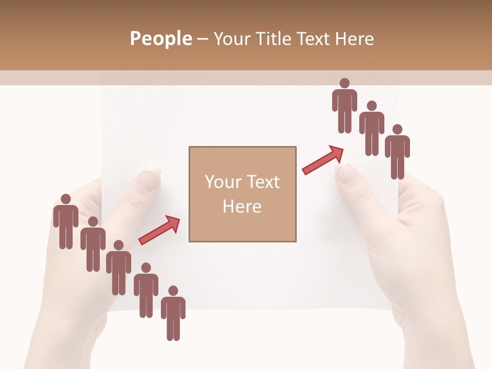 White Communicate Presenting PowerPoint Template