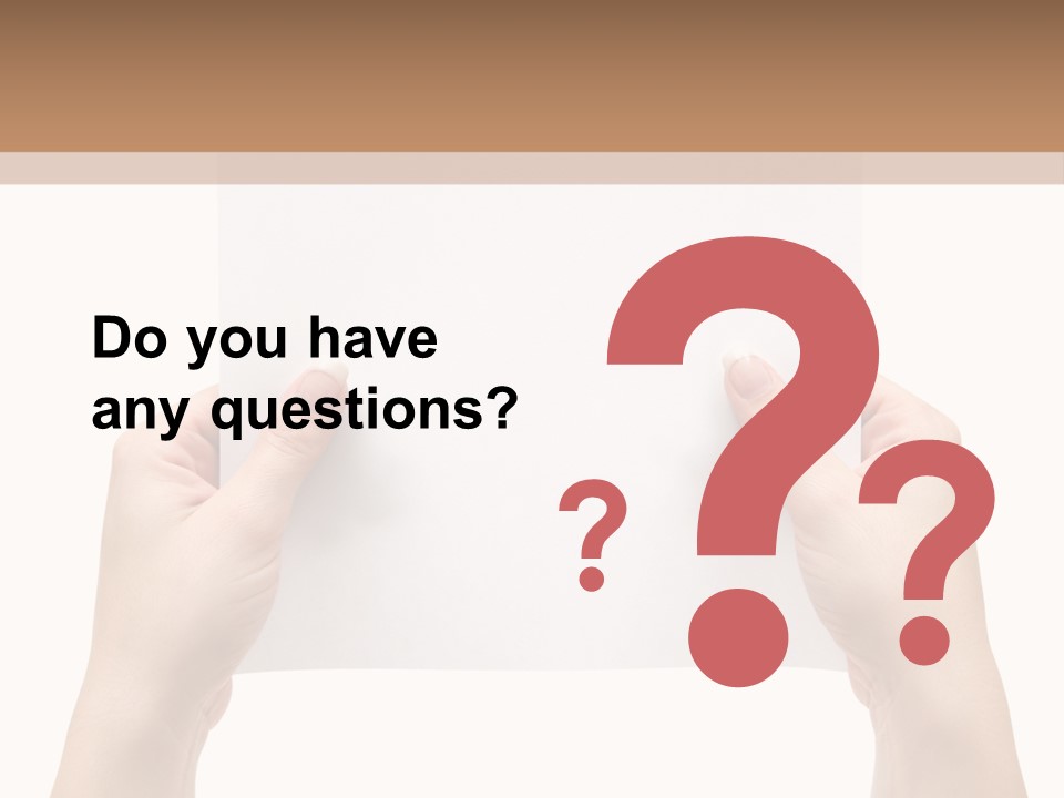 White Communicate Presenting PowerPoint Template