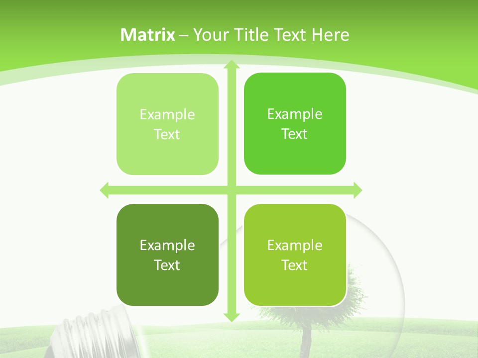 Power Ecologic Corkoak PowerPoint Template