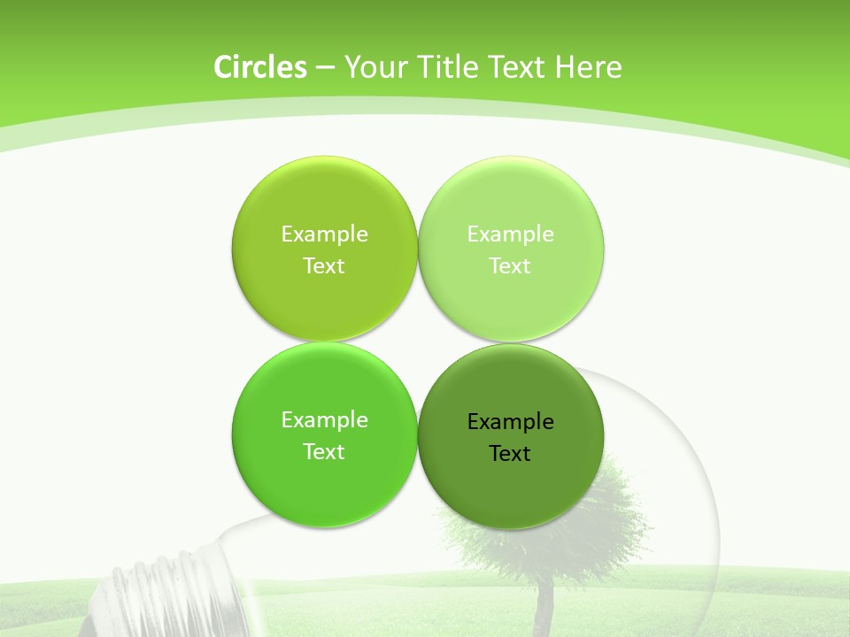 Power Ecologic Corkoak PowerPoint Template