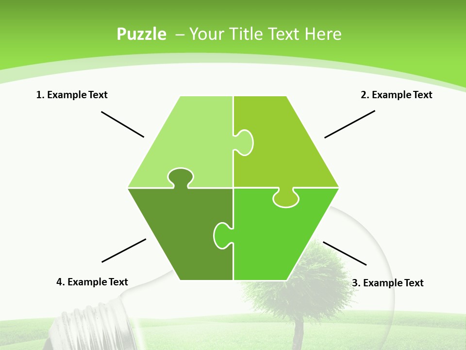 Power Ecologic Corkoak PowerPoint Template