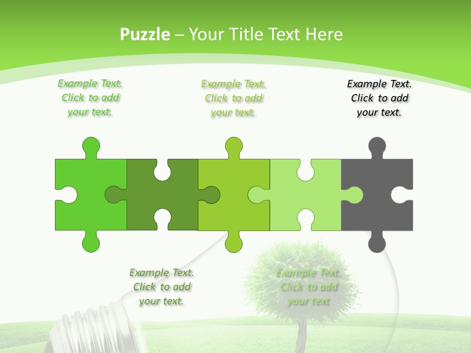 Power Ecologic Corkoak PowerPoint Template