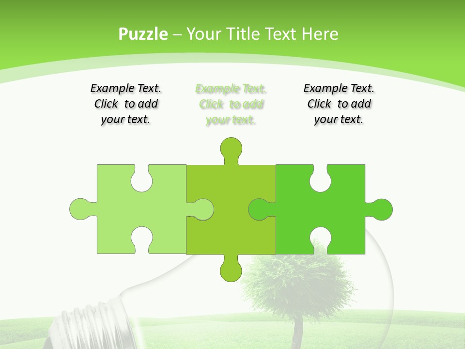 Power Ecologic Corkoak PowerPoint Template