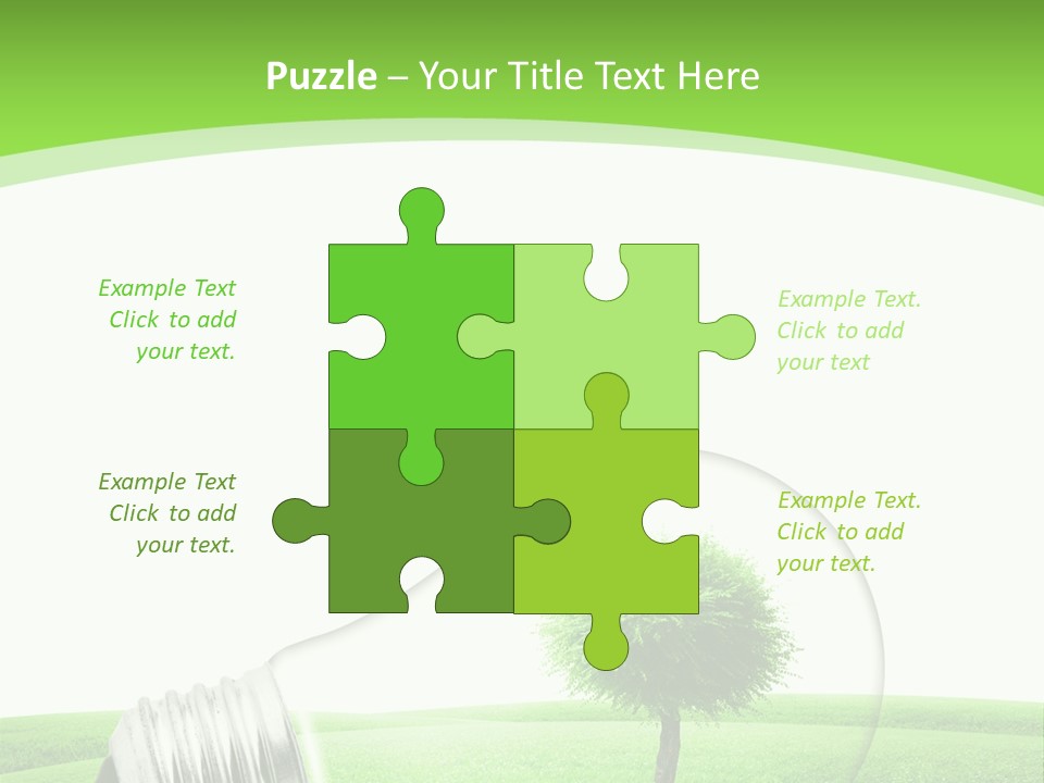 Power Ecologic Corkoak PowerPoint Template