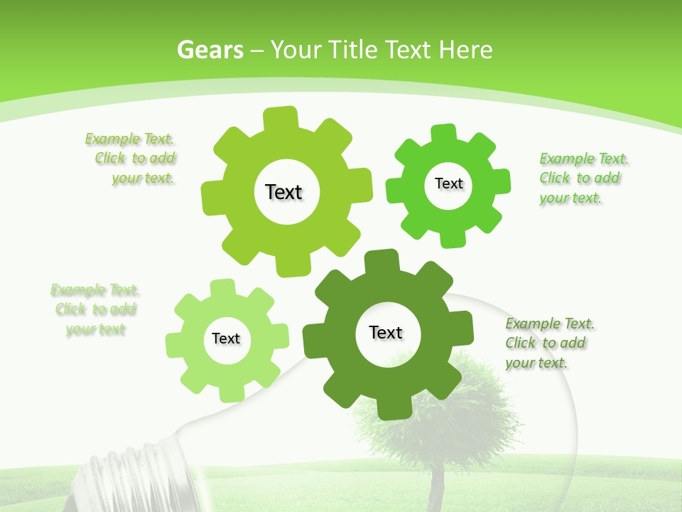 Power Ecologic Corkoak PowerPoint Template