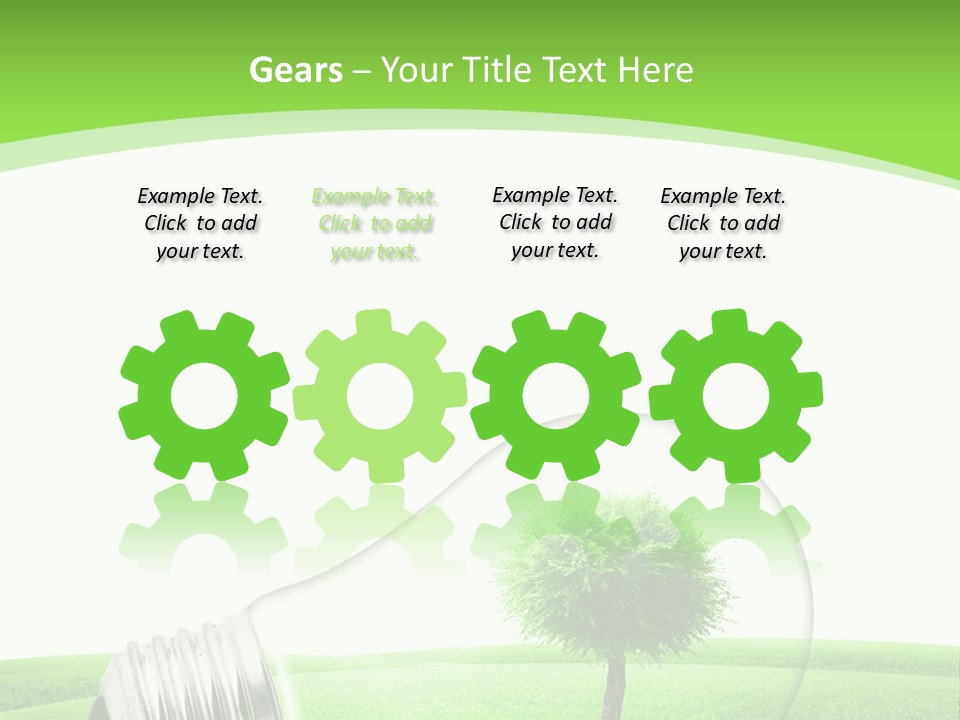 Power Ecologic Corkoak PowerPoint Template