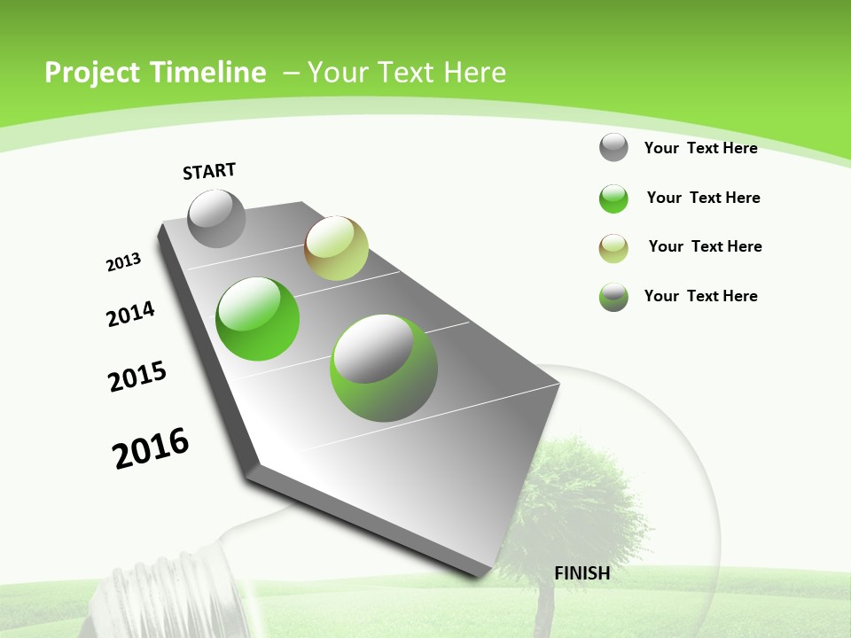 Power Ecologic Corkoak PowerPoint Template
