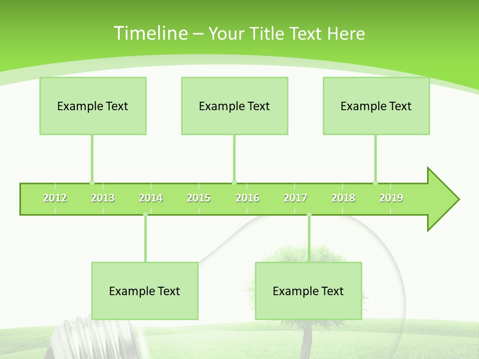 Power Ecologic Corkoak PowerPoint Template