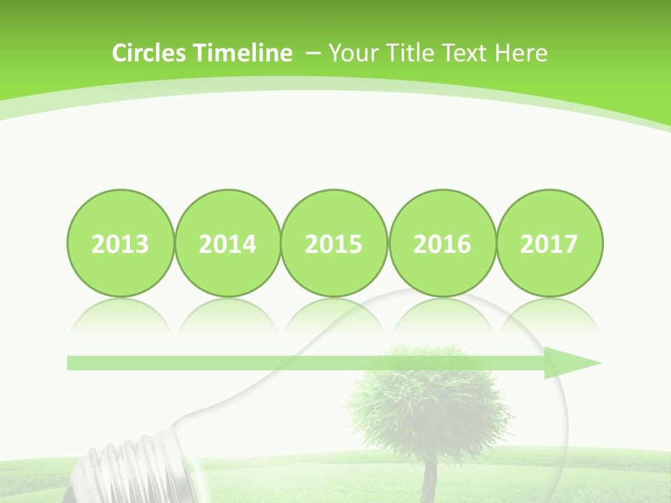 Power Ecologic Corkoak PowerPoint Template
