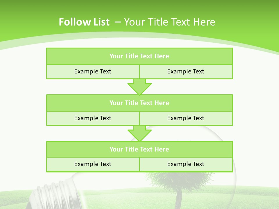 Power Ecologic Corkoak PowerPoint Template